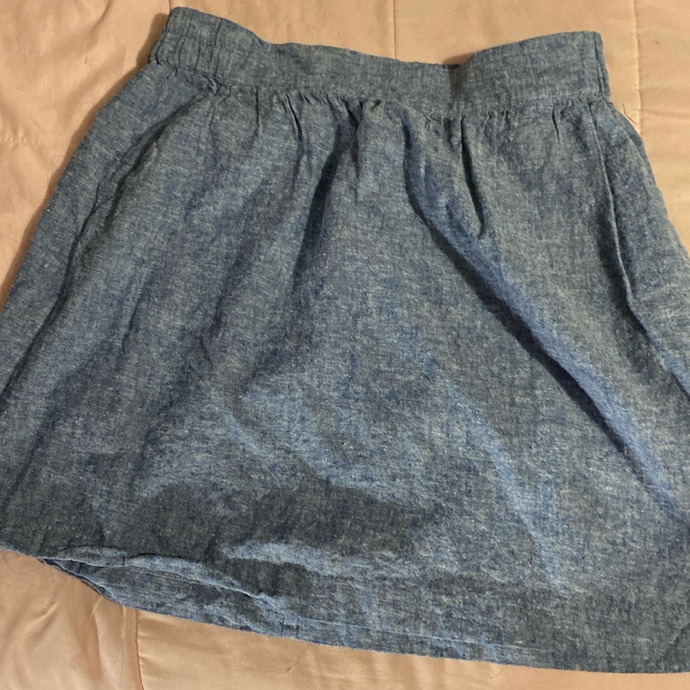 Loft Mini Skirt Blue